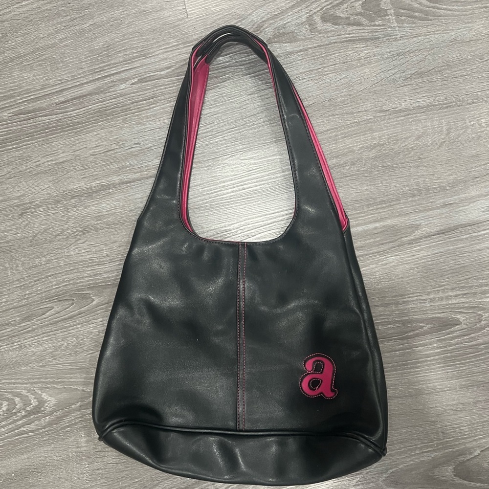 Black and Pink Shoulder Bag